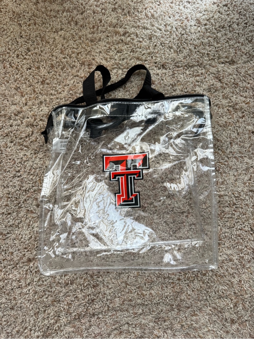Texas Tech Red Raiders Clear Stadium Tote Bag